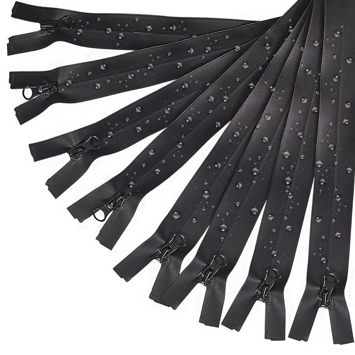 지퍼 부품 세트 의류 액세서리 옷 만들기 재봉 소품, 검정색3