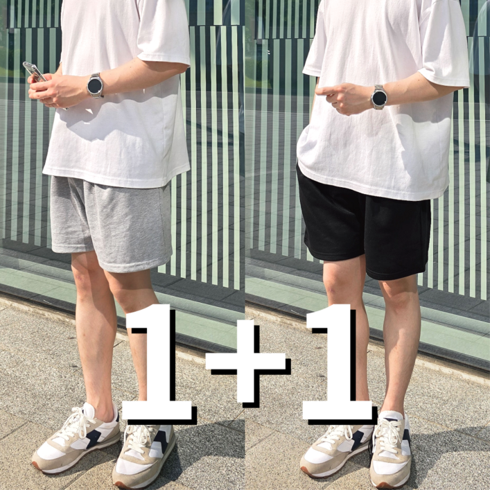 오가니코 남녀공용 3단 쭈리 원턱 버뮤다 팬츠 데일리 5부 반바지 오가니코 남녀공용 3단 쭈리 원턱 버뮤다 팬츠 데일리 5부 반바지