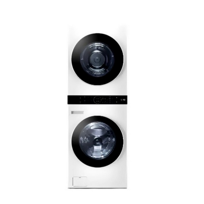 LG 오브제컬렉션 트롬 워시타워 W20WANQ 세탁기 23kg + 건조기 20kg 릴리 화이트 방문설치