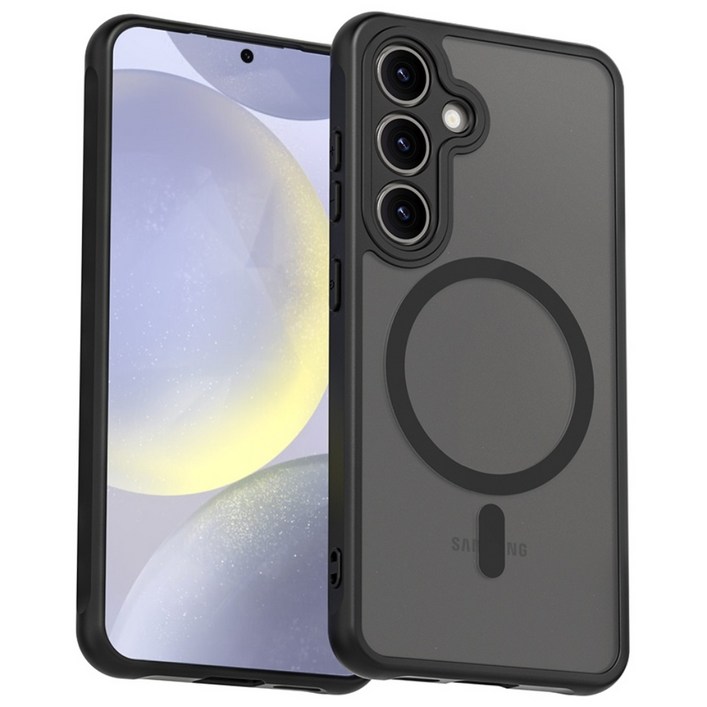 별다섯 핸드폰 맥세이프 반투명 매트 케이스 변색에 강한 자력 마그네틱