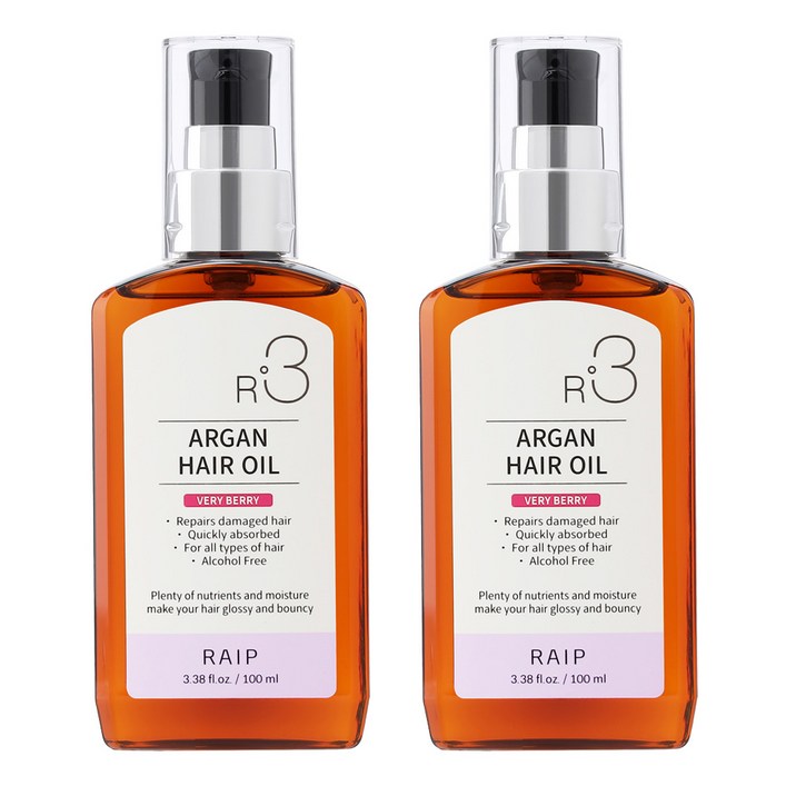 라입 R3 아르간 헤어 오일 베리베리