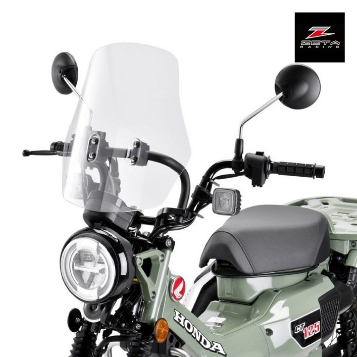 지타 어드벤처 윈드 쉴드 옵션 라지 스크린 ZE701901 모토라인 바이크 ZETA