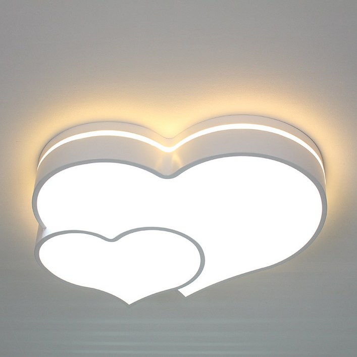 예스케이라이팅 LED방등 투링60W 투하트 투스퀘어 스퀘어조명, 투하트(하트) 60W