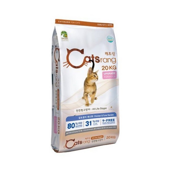 NEW 캐츠랑 전연령 점보 업그레이드 20kg, 닭, 20kg, 1개