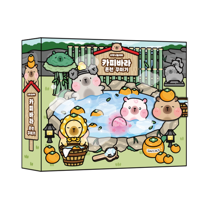 소워니놀이터 카피바라 스퀴시북 만들기키트, 1개