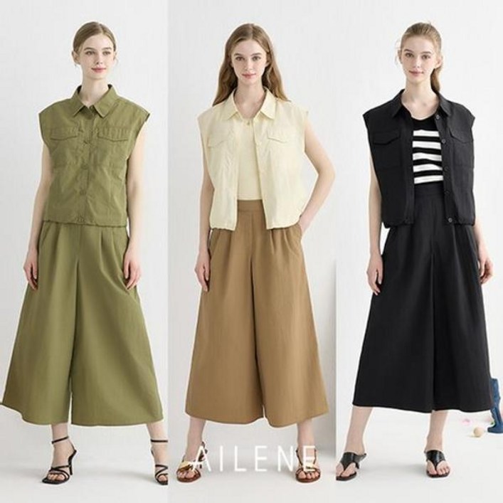 엘렌느 25SS 어반 셋업 2종베스트팬츠