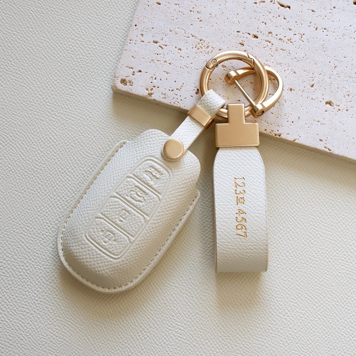 무료각인 트니르 현대 호환 그랜저IG 올뉴아반떼 CN7 팰리세이드 I30 벨로스터 코나 베뉴 싼타페 차 키케이스 가죽  키링 차량용품 키홀더