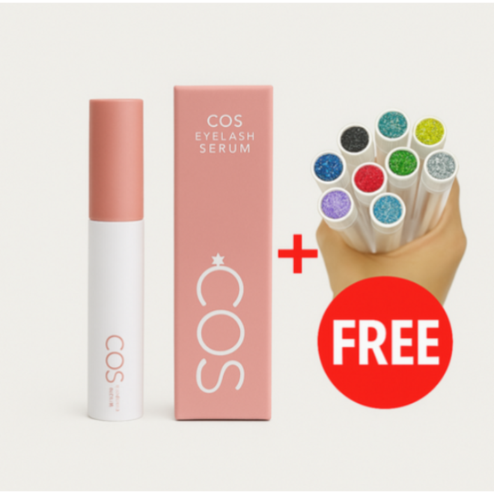 COS 코스 아이래쉬 세럼 10ml 속눈썹 영양제 연장 펌 재료 사은품증정, 브러쉬타입, 1개