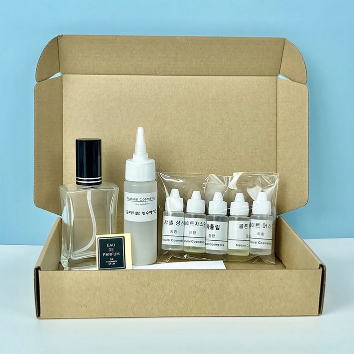 투베이스 조향 향수 만들기 화장품 체험 DIY 키트 60ml(플라스틱용기)
