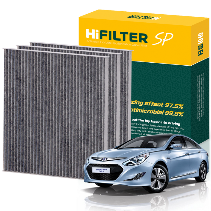 하이필터 현대 자동차 쏘나타 활성탄 에어컨필터