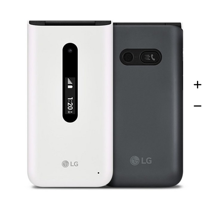 LG 폴더2 Y120 인테넷 완벽차단 공신폰 공부폰 효도폰 학생폰 단순통화 문자만가능 폰 통신사 상관없이 알뜰폰 까지 쓰시던 유심넣으시면 즉시 개통됩니다 선물용으로 굿입니다, 화이트, 8TB