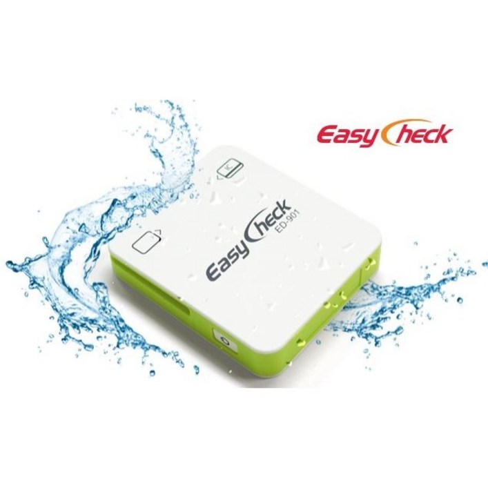 [단말기 처음사용] 사업자전용 이지체크 이지체크블루투스 무선카드체크기 삼성페이 제로페이 지역화폐결재가능 초소형 휴대용 카드체크기 소상공인전용 이지체크 카드단말기 ED-982, 단일상품, 1개