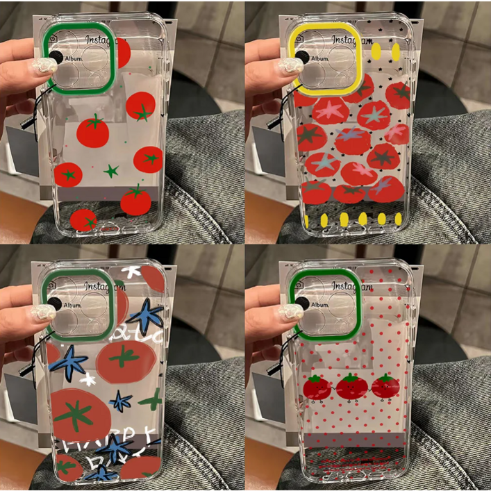 삼성 갤럭시 토마토 케이스 S25 S24 S23 S22 S21 S20 FE Note20 Note10 Plus Ultra Lite 5G