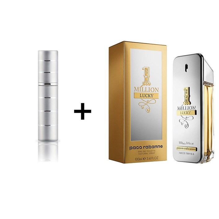 고급 향수공병 5ml+파코라반 원 밀리언 럭키 EDT 100ml 사은품 증정