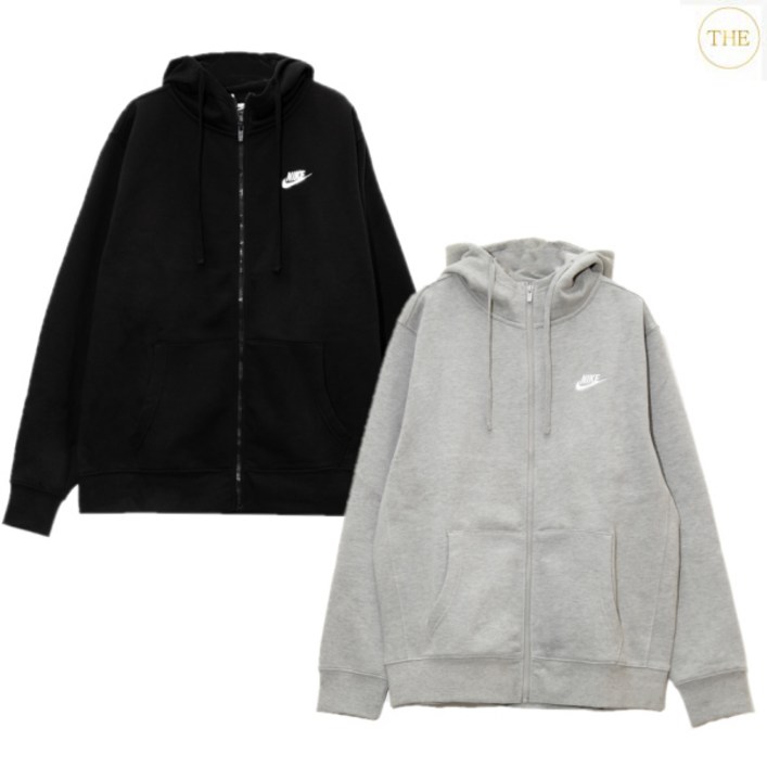 나이키 NSW  기모 후드자켓 트레이닝복 커플후드 BV2645-010 BV2645-063