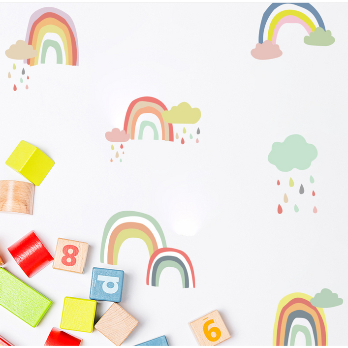 포인트 데코 벽 스티커 38종 아이방 인테리어 / 리무버블 시트지 키즈룸 아기방 벽지 현관문 천장 데코 어린이집 창문 유리 윈도우 카페 화장실 놀이방