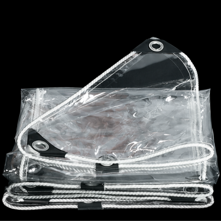 두꺼운 투명 비닐 방수포 방한 방풍 눈 비바람 차단 PVC 매장 업체용