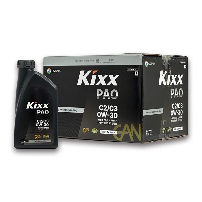 킥스파오 KIXX PAO C2C3 0W30  가솔린 디젤 LPG 엔진오일
