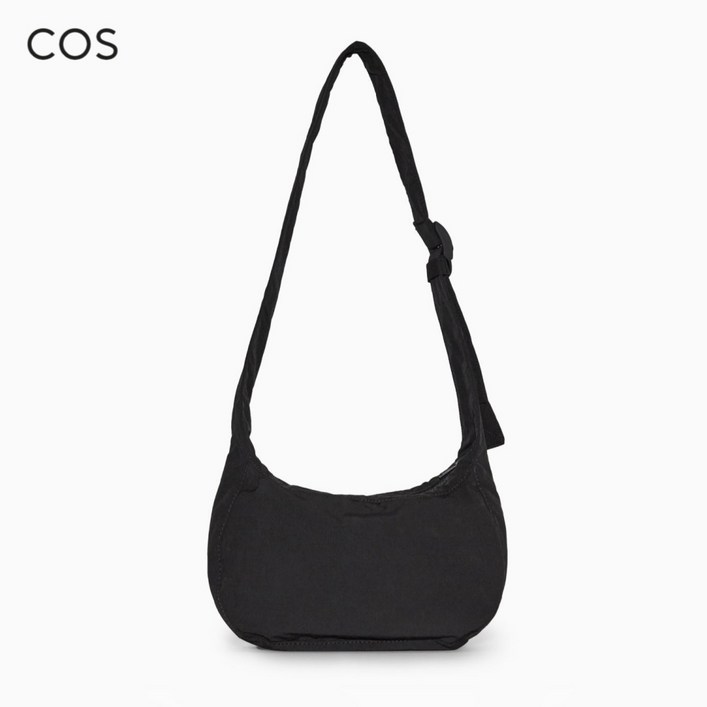 COS 코스 새들백 크로스백 메신저백 나일론 블랙