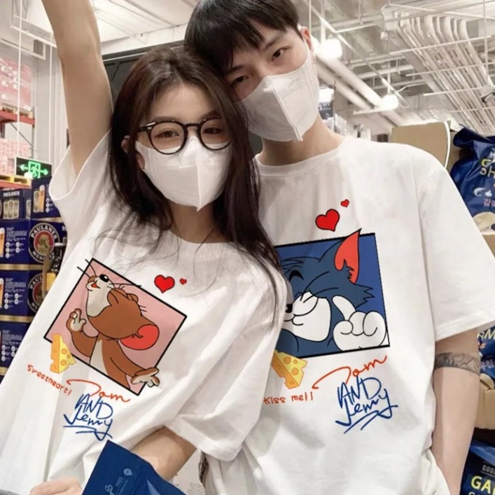 11 남성 여성 오버핏 커플반팔 라운드티 빅사이즈 여름