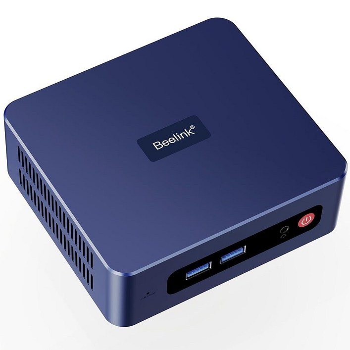 Beelink 미니 PC, SER5 Max 6800U AMD Ryzen 7최대 4.7GHz 24GB LPDDR5 500GB PCle 4.0 SSD 데스크탑 컴퓨터, 2.5G