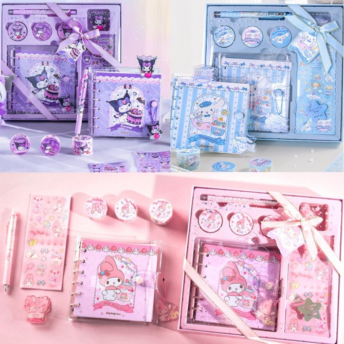 당일출고 선물세트 다꾸세트 산리오 선물 문구세트 산리오다이어리꾸미기세트 산리오다꾸 정품