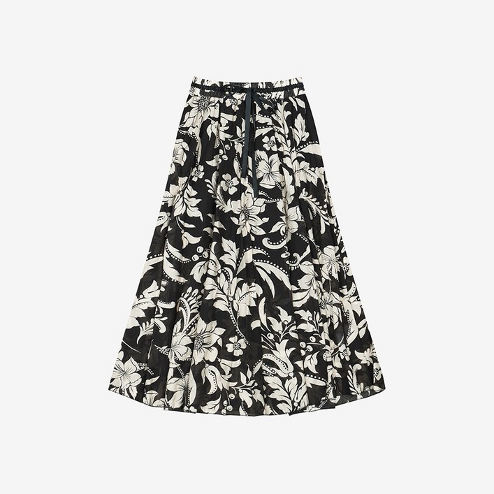 베스띠벨리  25가을  에스닉 패턴 스커트2339BKP