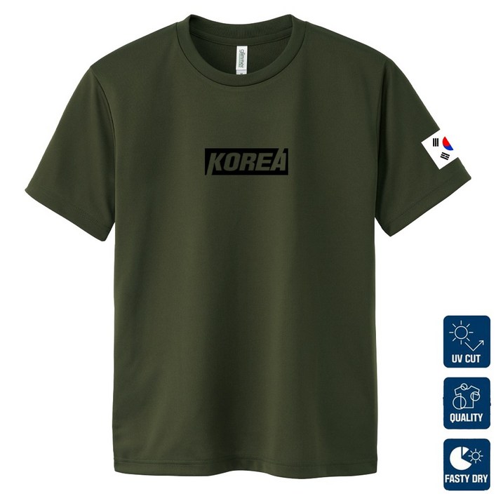 코리아 기능성 대한민국 티셔츠 SEOUL KOREA 로카 코리아 반팔 쿨링