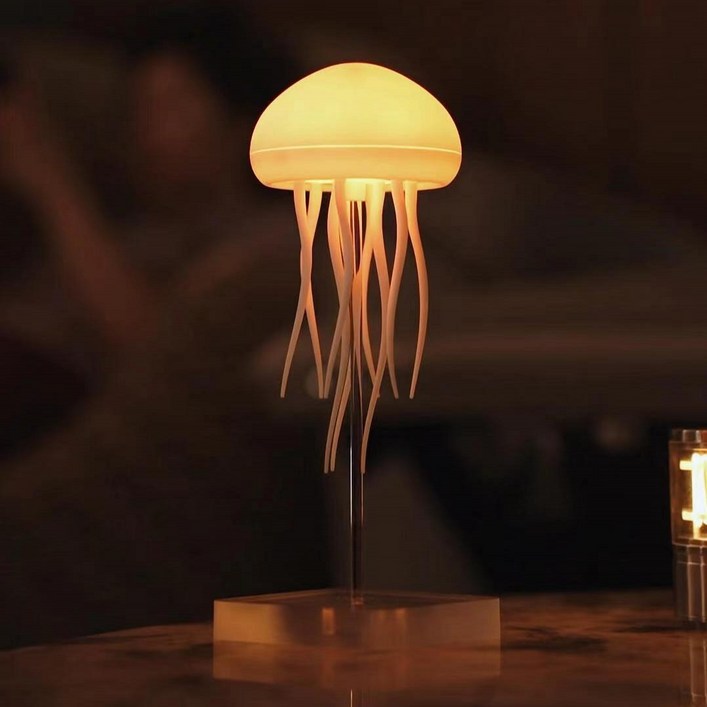 루카스 감성인테리어 움직이는 RGB해파리무드등, 아크릴