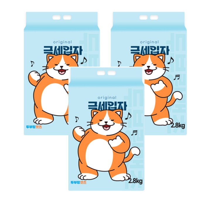 두부랑 캣츠 극세입자 오리지날 2.6kg 두부랑 캣츠 극세입자 오리지날 2.6kg