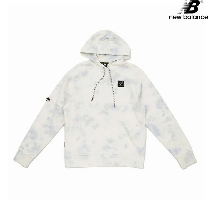 뉴발란스  NBN0B46033-WH All Terrain 타이다 공용 후드티 긴팔티
