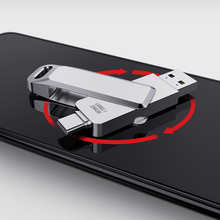 OTG C타입 갤럭시 아이폰 핸드폰 대용량 USB 메모리, 1TB, 1개
