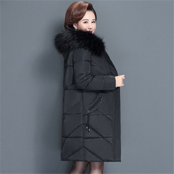 여성 울 반 맥 롱 코트겨울 재킷 모피 칼라 재킷 슬림 면 패딩 재킷 겉옷 겨울 파카 여성 울 반 맥 롱 코트겨울 재킷 모피 칼라 재킷 슬림 면 패딩 재킷 겉옷 겨울 파카