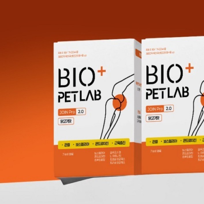 바이오펫랩 조인프로 강아지 관절 영양제 콘드로이친 초록입홍합 슬개골 관절 통증개선 무릎근육 고함량 180g, 2세트, 관절장건강, 180g