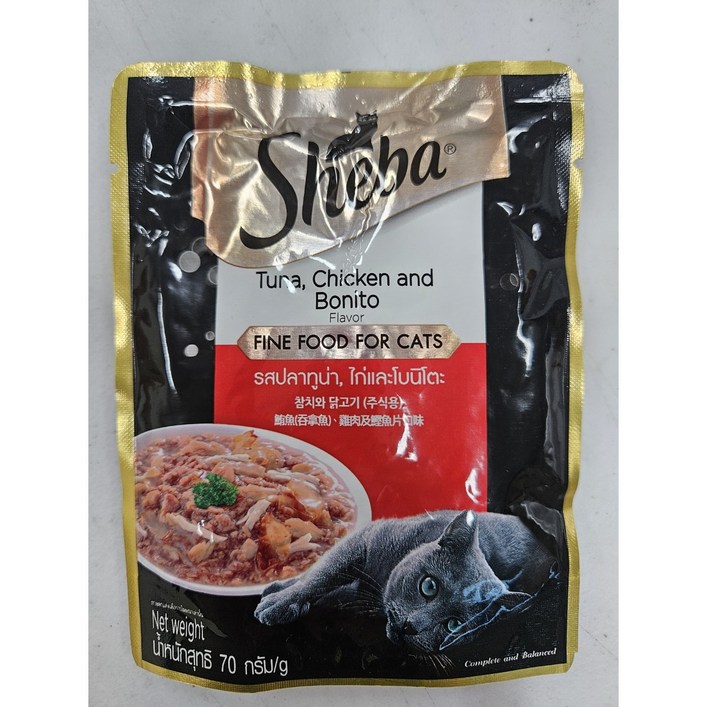 쉬바 고양이 주식 파우치