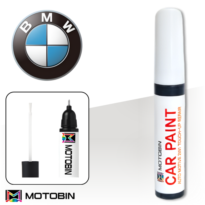 BMW 페인트 붓펜 자동차 도색 차량용 카 기스 5시리즈 3시리즈 7시리즈 X1 X2 X3 X4 X5 X6 X7 MOTOBIN, B39 미네랄그레이, 1개