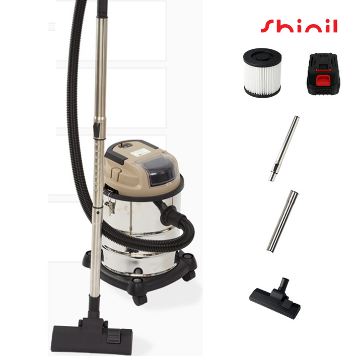 신일 업소용 무선 청소기 산업용 공업용 건습식청소기 코드리스, 신일청소기, 라이트단일색상