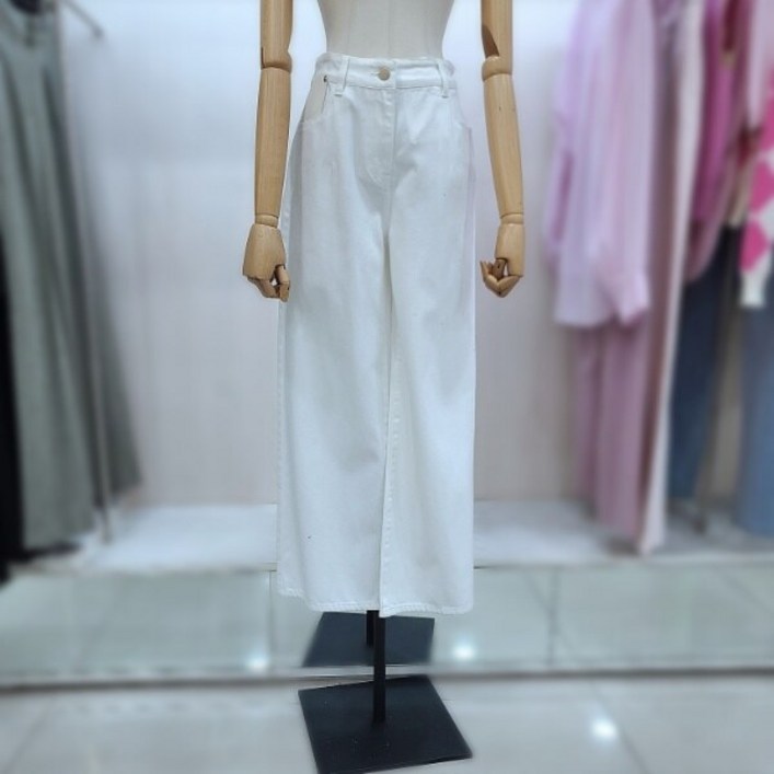 잇미샤 배색 포켓 와이드 데님팬츠ITOADPT820 514640