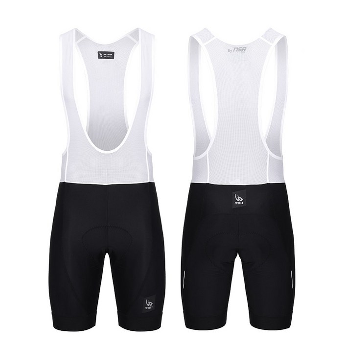 by NSR 윌리 파미르 자전거 빕 숏 타이즈 5부  남성용 라이딩바지