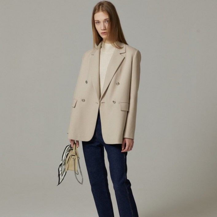 나이스클랍 더블 여밈 자켓 N233MWJ908 2690914