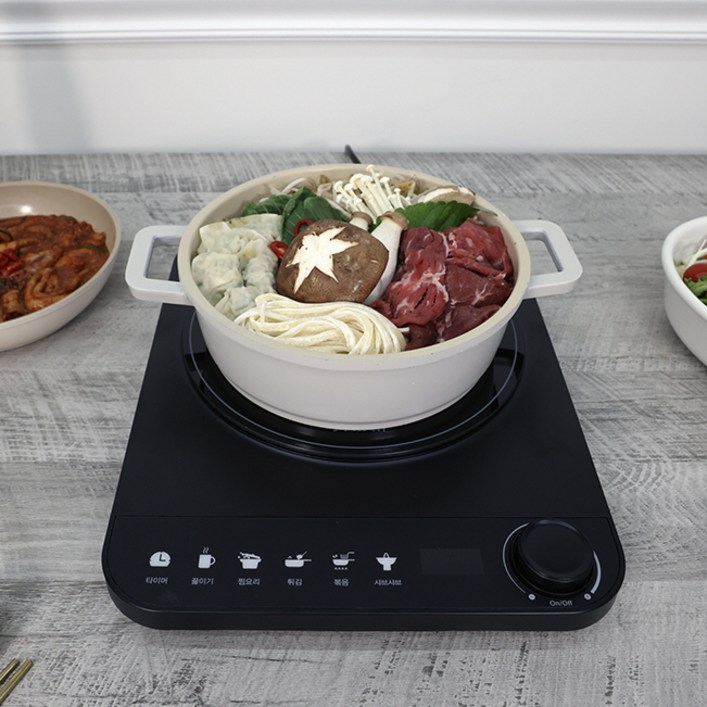 신일 인덕션 SHL7007B 전기레인지 보온 빠른가열 세라믹 잠금기능 슬림인덕션 1구 블랙, SHL7007B