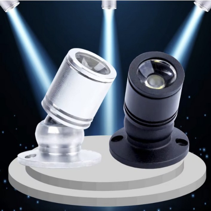 USB 핀조명 미니 스팟 조명 7가지색상 피규어 전시, 1개, 화이트그린, 1.5m