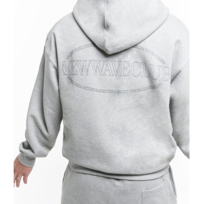 SYMBOL BACK LOGO HOODIE GRAY 뒷면 로고 후드티 남성 후드티 SYMBOL BACK LOGO HOODIE GRAY 뒷면 로고 후드티 남성 후드티