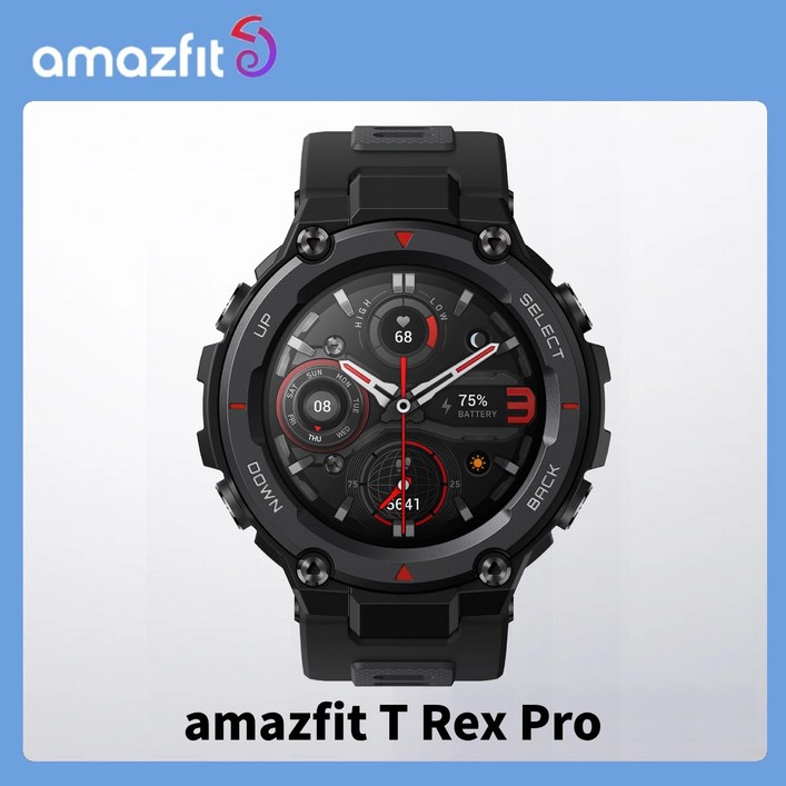새로운 오리지널 Amazfit TRex  TRex Pro 스마트 시계 GPS 야외 방수 Smartwatch 남성용 18일 배터리 수명 Android iOS