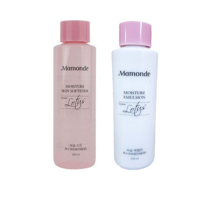마몽드 모이스처 스킨 소프너 320ml  모이스처 에멀젼 320ml 세트, 5세트