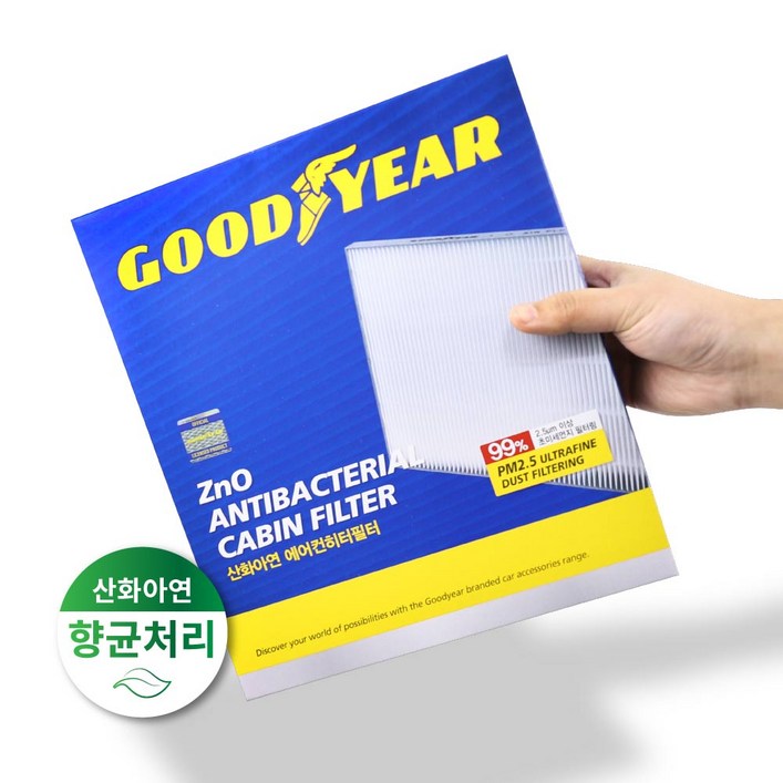 딜온 프리미엄 산화아연 향균 에어컨 필터 올뉴/더뉴K7 (16년~현재까지)전용 6호, 1개