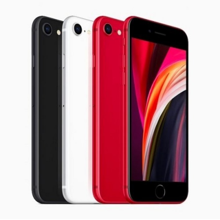 애플 아이폰 SE 2세대 128GB 공기계 중고폰 자급제폰 리퍼폰 A2296, 블랙, 128GB