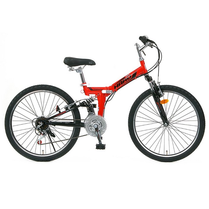 삼천리자전거 24 하로DX 접이식 듀얼서스펜션 21단 초등학생 주니어 MTB 자전거