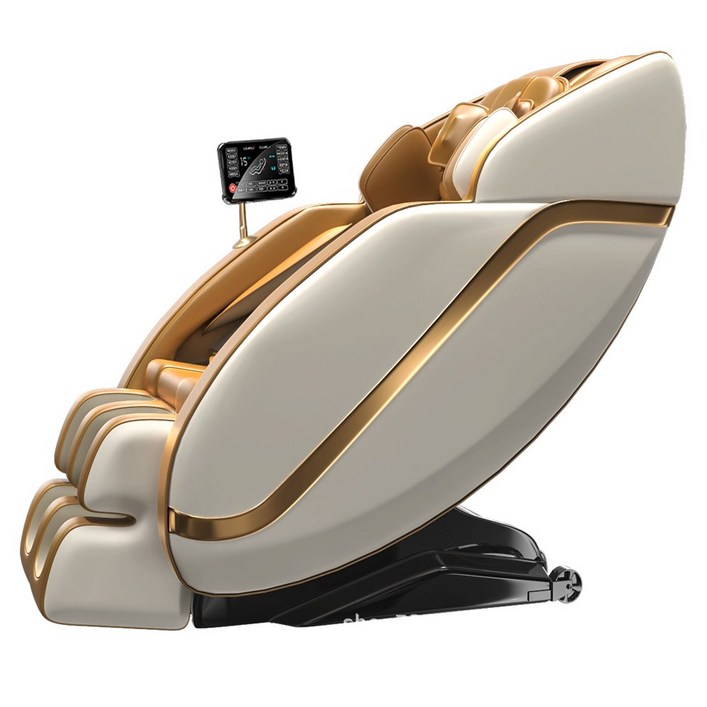 벨라쉼 프리미엄 안마의자 리클라이너 전신아마기 부모님 무중력 온열기능 효도 피로회복, 디럭스 골드화이트