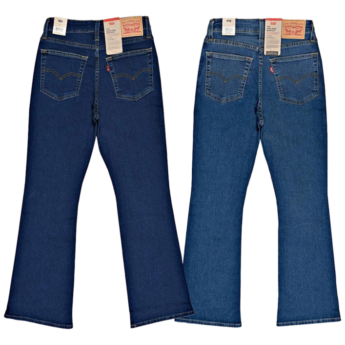 리바이스 여성 청바지 725 하이라이즈 부츠컷 진